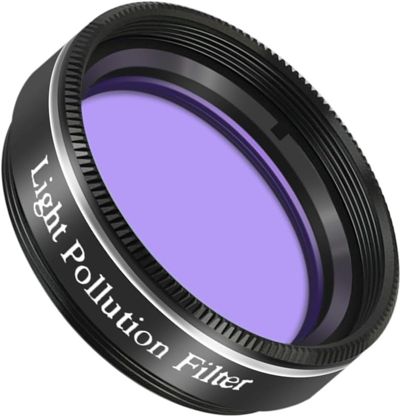 WEOOEN 1.25inch Light Pollution Filter for Telescope, Perfect for Viewing Moon and Planets, Metal Cell and Optical Glass - Image 2